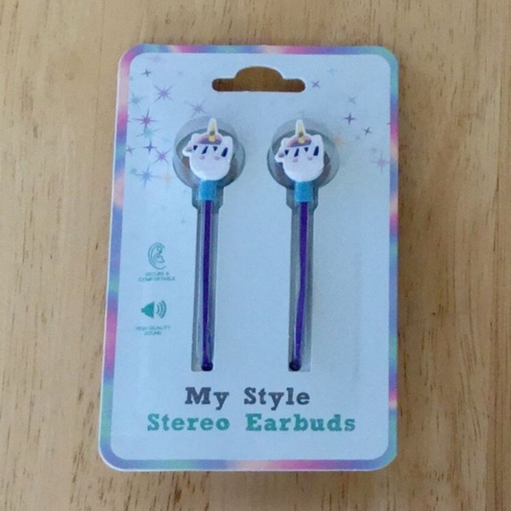 My Style Unicorn Stereo Earbuds